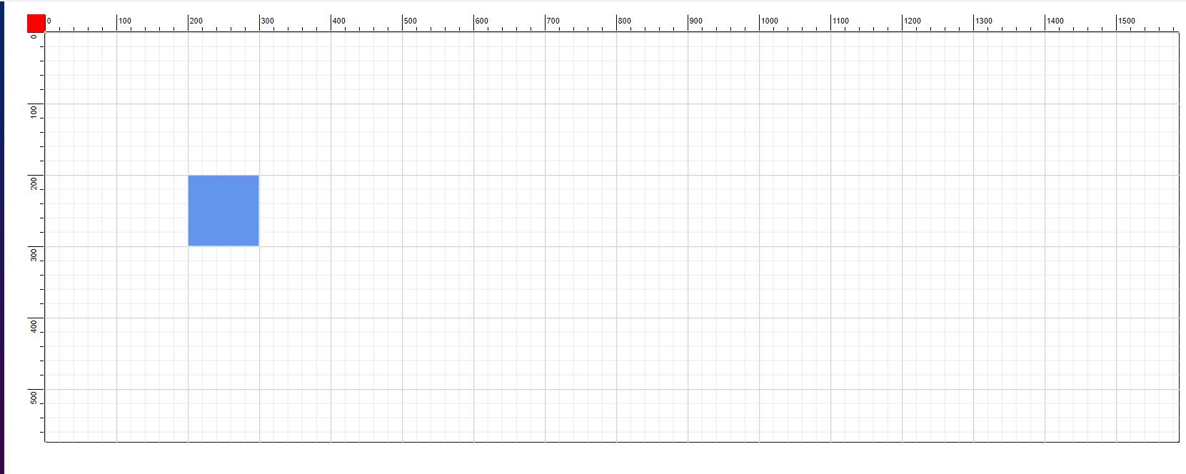 Ruler Overlap in Blazor Diagram