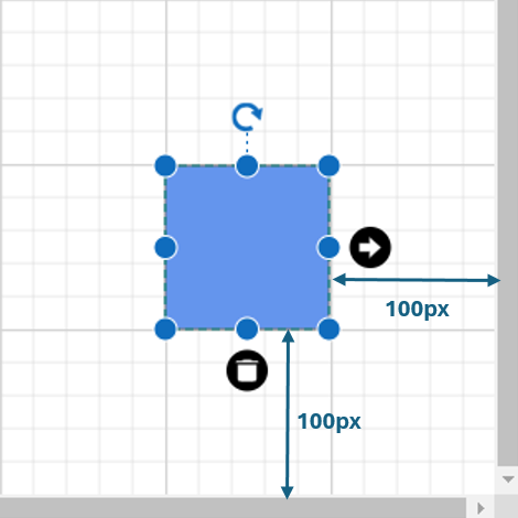 Scoll Padding support for node