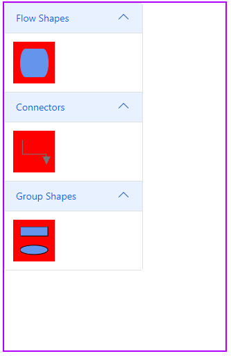 SymbolPalette in Blazor Diagram