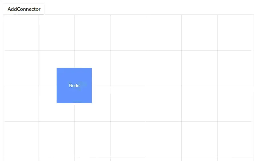 Connector Tool in Blazor Diagram