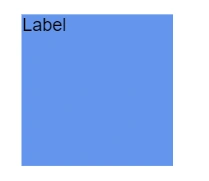 Blazor Diagram Label in Left Top Position
