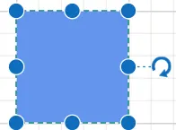 Changing a nodes rotation angle in Blazor Diagram
