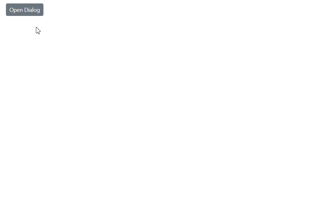 Blazor Dialog with resizehandle in all direction 