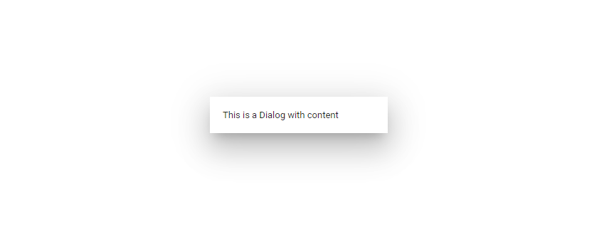 Blazor Dialog