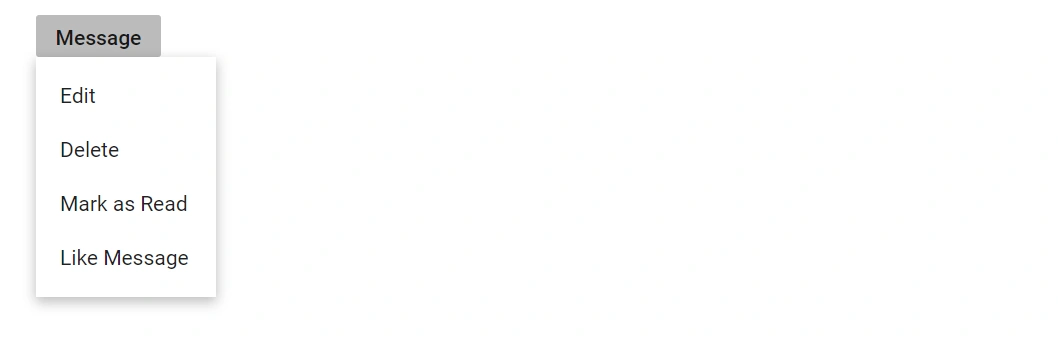 Hide the caret icon in the Blazor DropDownMenu