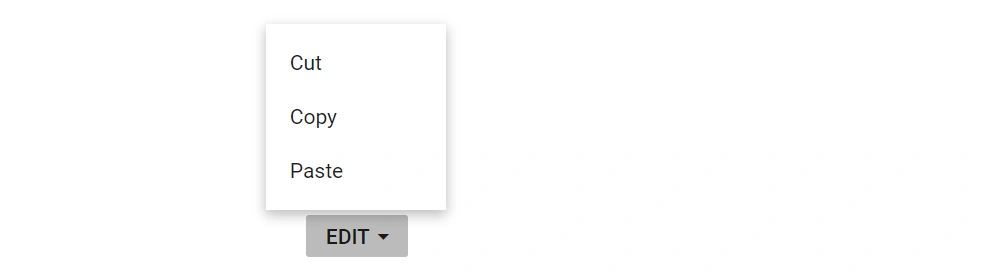 Changing popup position in Blazor DropDownMenu