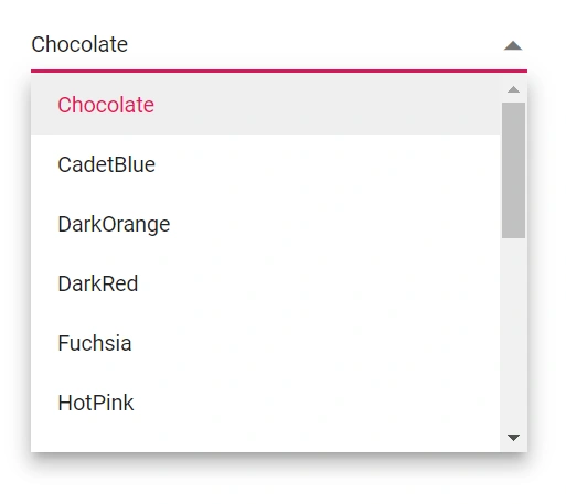 Blazor DropdownList with Observable collection binding