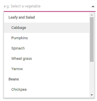 Grouping in Blazor DropDownList