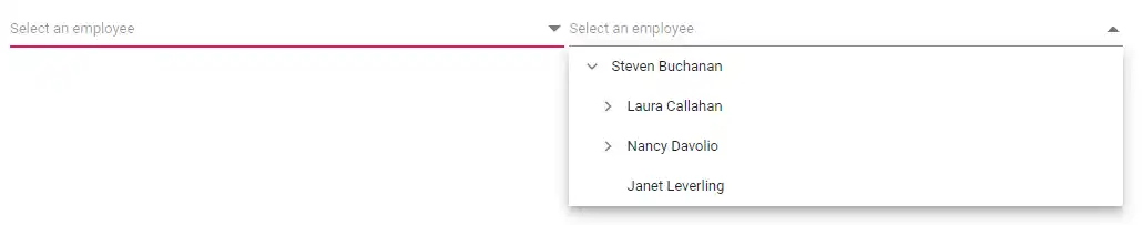 Blazor Dropdown Tree with Preventing opening and closing