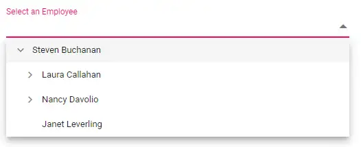 Blazor Dropdown Tree with place holder.