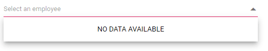 Blazor Dropdown Tree without Data.