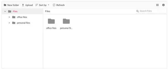 Blazor File Manager Component