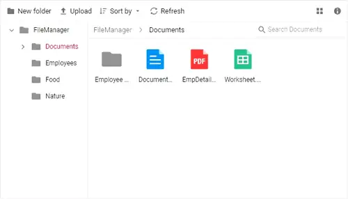 Moving file or folder in Blazor FileManager
