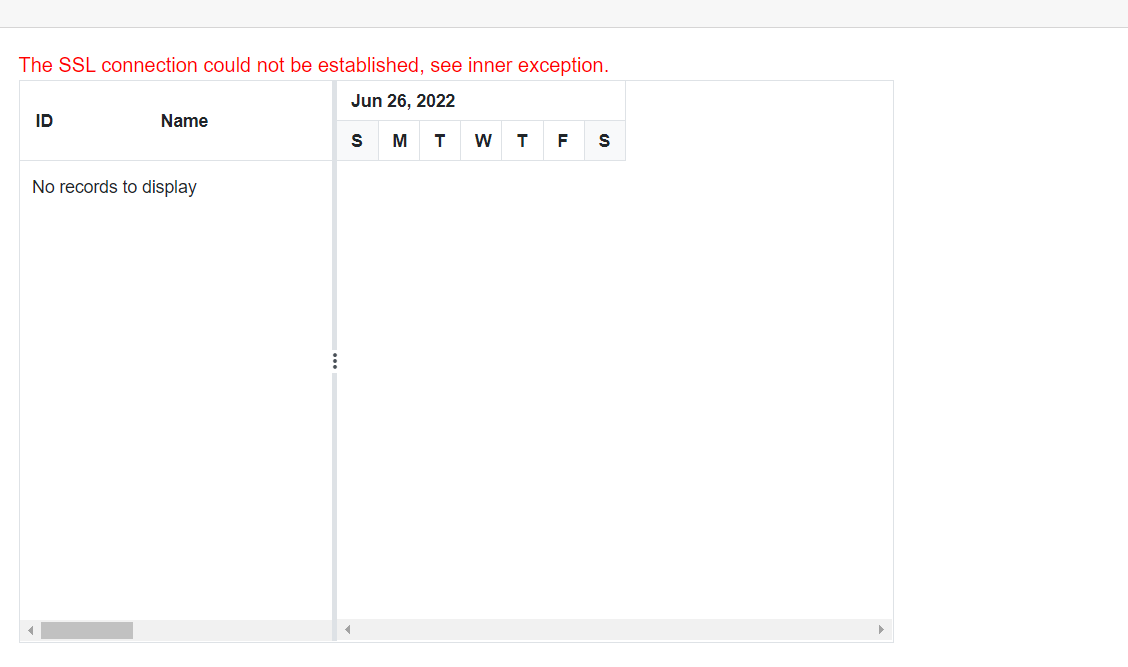 Blazor Gantt Chart