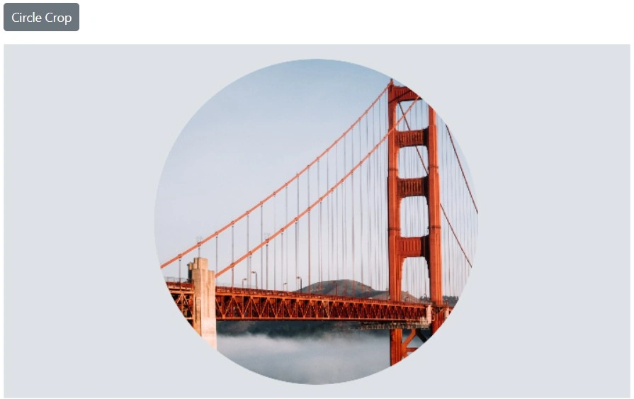 Blazor Image Editor with Crop an image