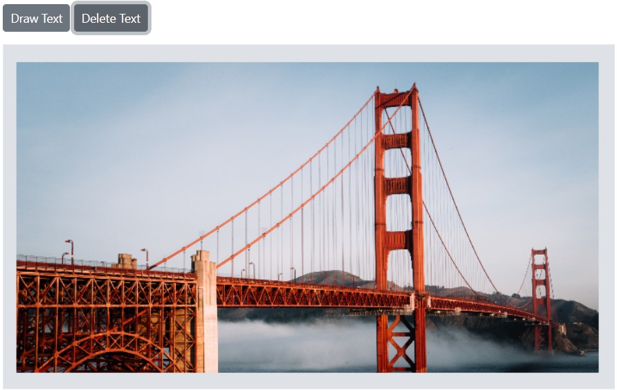 Blazor Image Editor deleting a text annotation