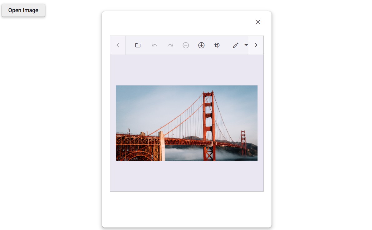 Blazor Image Editor with Resize the custom selection