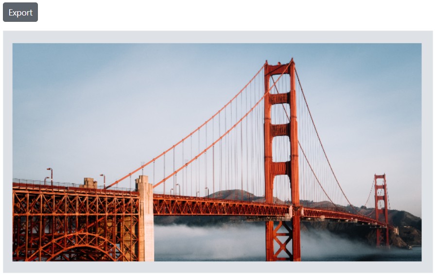 Blazor Image Editor with Save an image