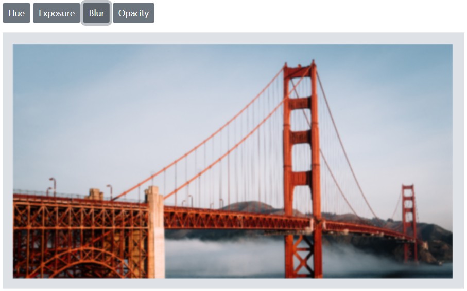 Blazor Image Editor with fine-tuning applied