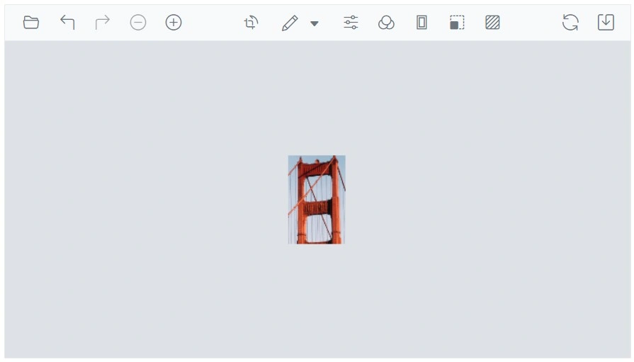 Blazor Image Editor with Crop an image