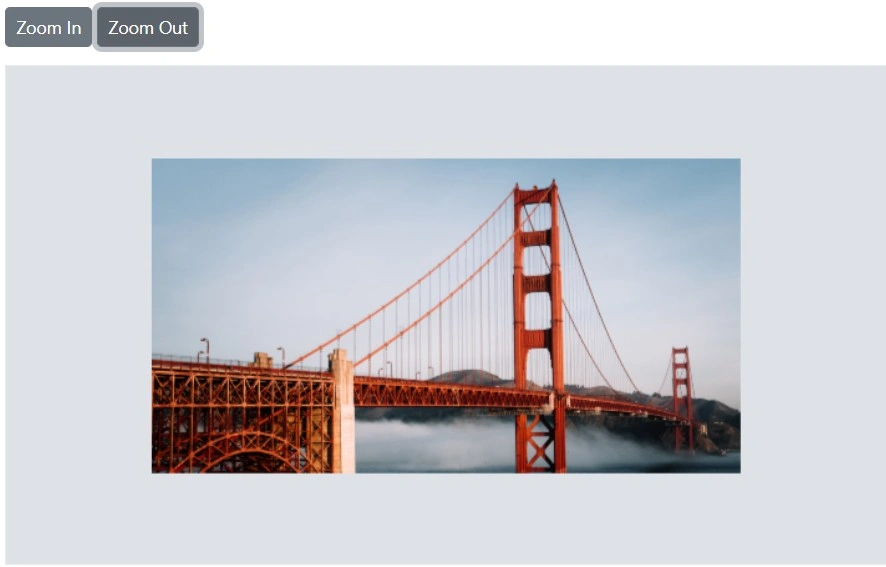 Blazor Image Editor with Zoom