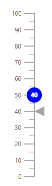 Changing Annotation Alignment in Blazor Linear Gauge