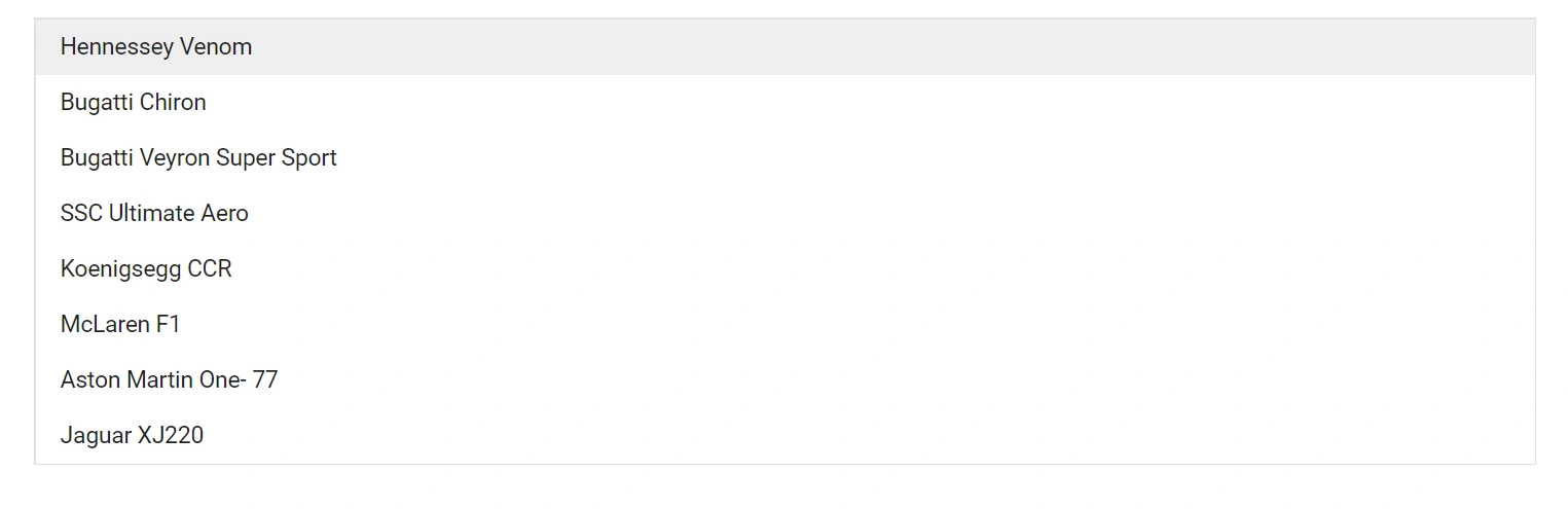 Binding Blazor ListBox Items
