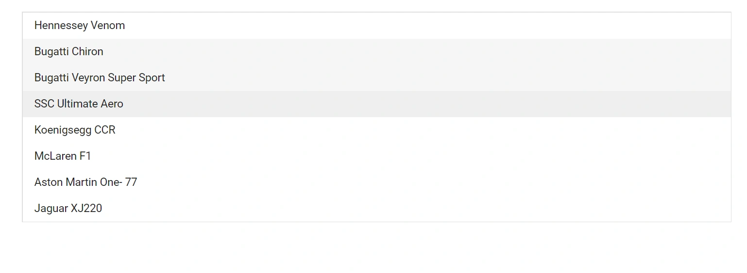 Blazor ListBox with Multiple Selection