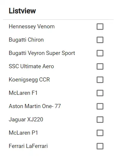 Changing Checklist Position in Blazor ListView
