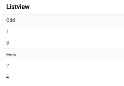 Grouping in Blazor ListView