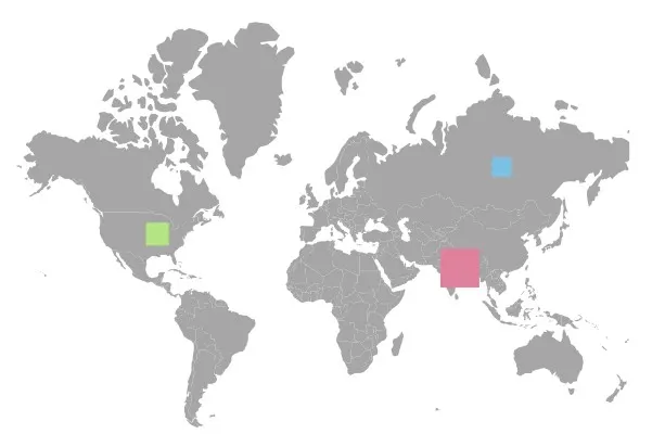 Blazor Maps with Square Bubbles