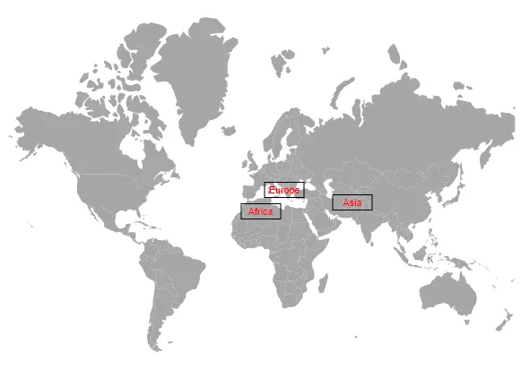 Blazor Maps with Data Label Template