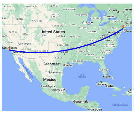 Blazor Google Maps with Markers and Navigation Line