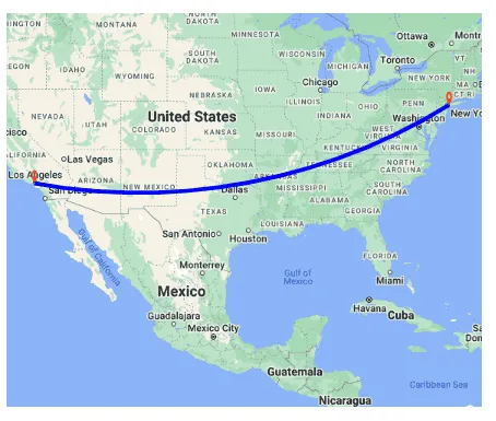 Blazor Google Maps with Markers and Navigation Line
