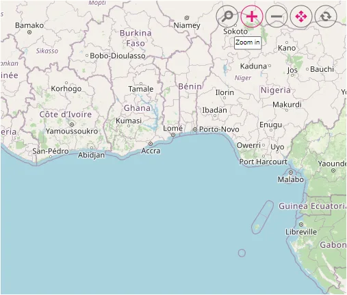 Blazor OpenStreetMap with zooming