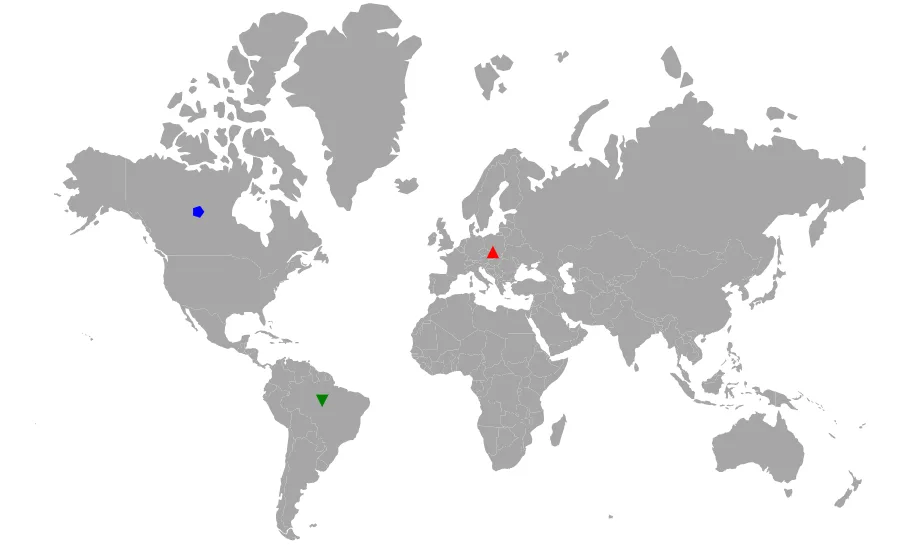 Blazor Maps with Custom Marker Shape