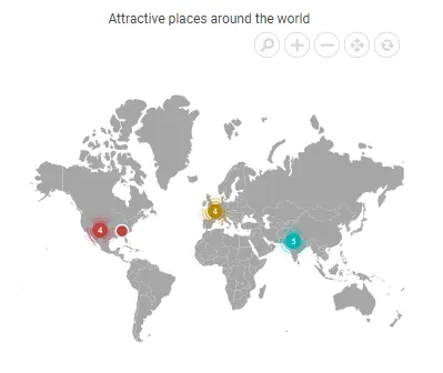 Clustering Marker Within Each Marker Group in Blazor Maps
