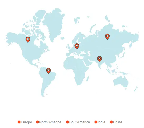 Marker customization using marker drag events in Blazor Maps