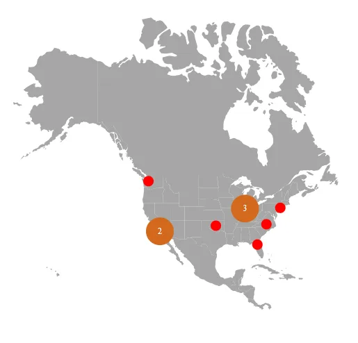 Shapefile rendered in Blazor Maps