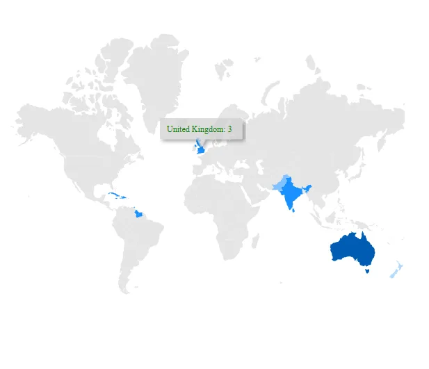 Blazor Maps with Custom Tooltip