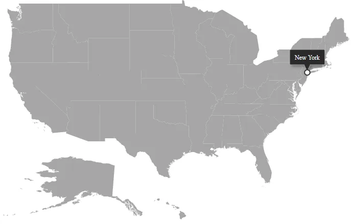 Blazor Maps with Marker Tooltip