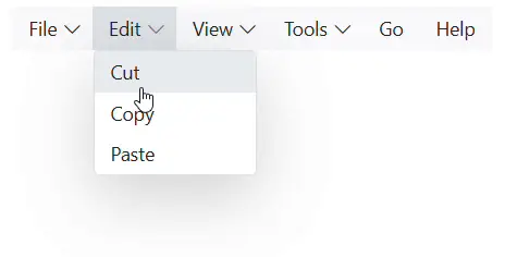 Blazor Menubar with Style and Appearance