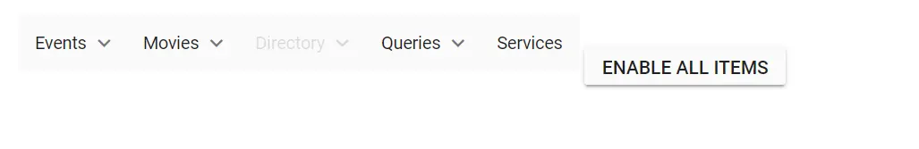 Disabling Menu Items in Blazor MenuBar