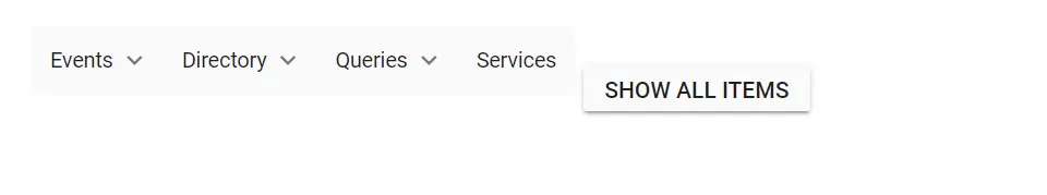 Disaplying Menu Items in Blazor MenuBar