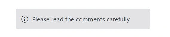 Blazor Message Component