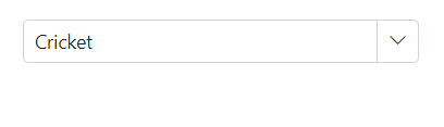 Blazor ComboBox with pre-select value