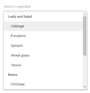 Grouping in Blazor MultiSelect Dropdown