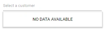 Blazor MultiSelect Dropdown without data