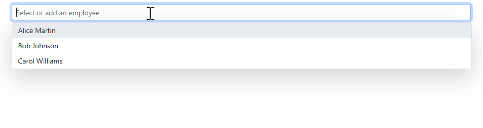 Custom value with complex object types