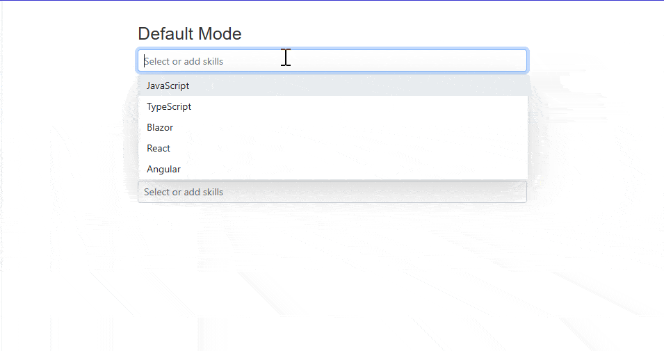 Visual mode behavior